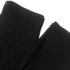 Betabrand Large Petite Black Pull Up‎ Yoga Work Pants 1 1/2 Elastic Waist